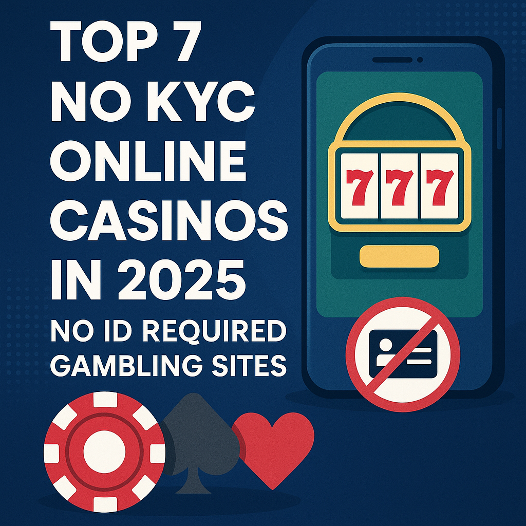 Top 7 No KYC Online Casinos in 2025 – No ID Required Gambling Sites