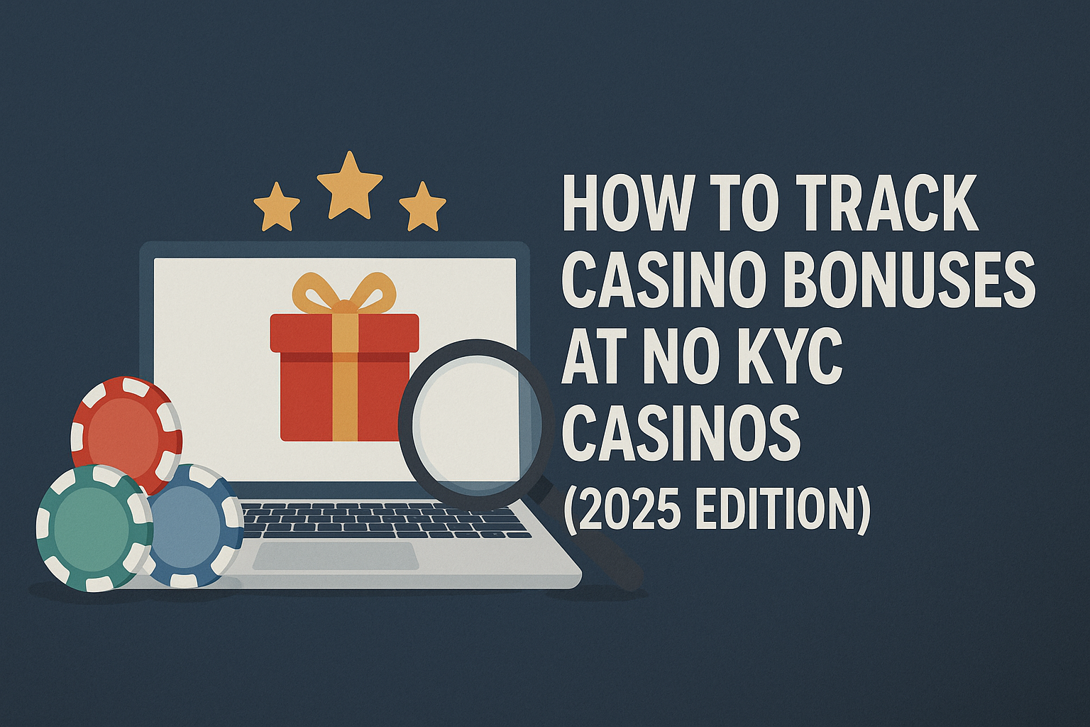 How to Track Casino Bonuses at No KYC Casinos (2025 Edition)