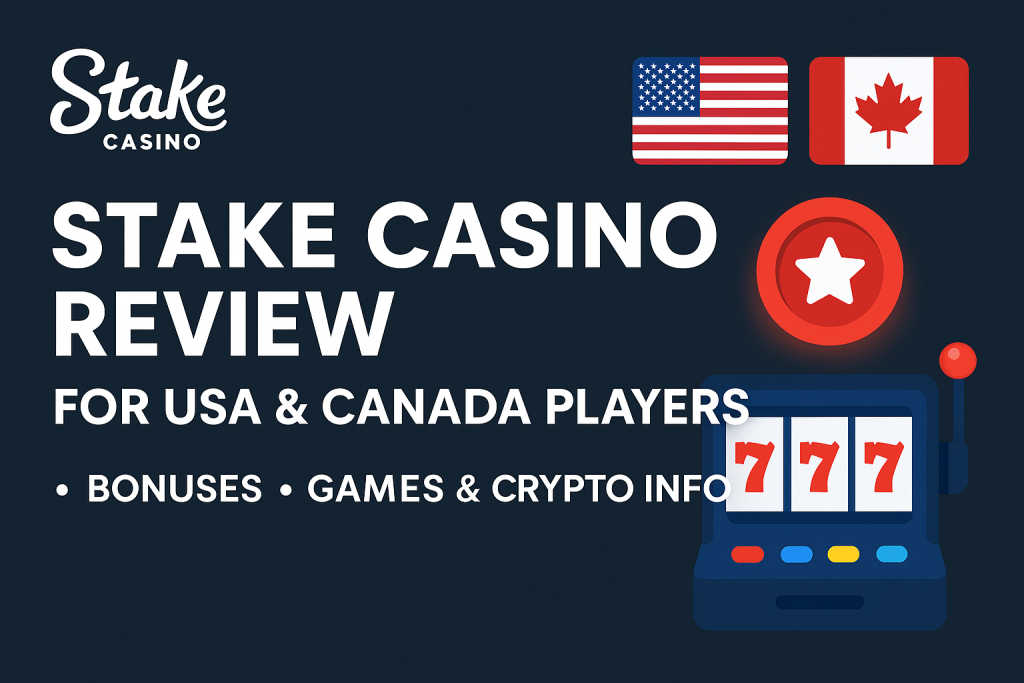 Stake Casino Review for USA & Canada Players — Bonuses, Games & Crypto Info (2025)
