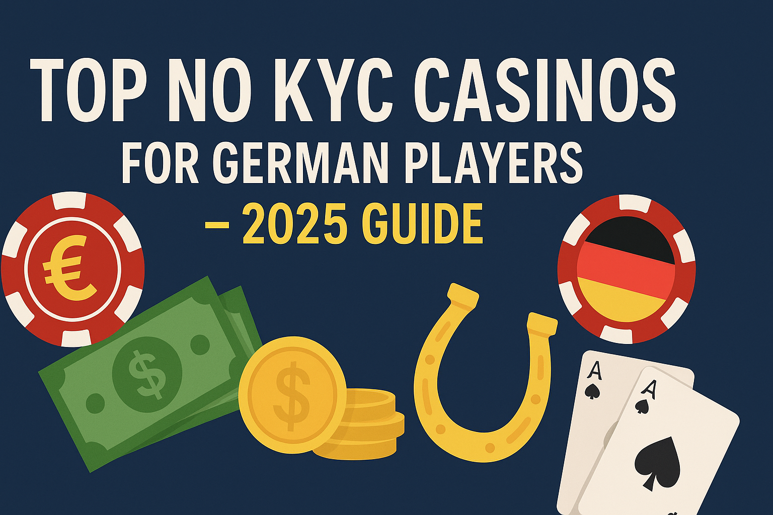 Top No KYC Casinos for German Players – 2025 Guide