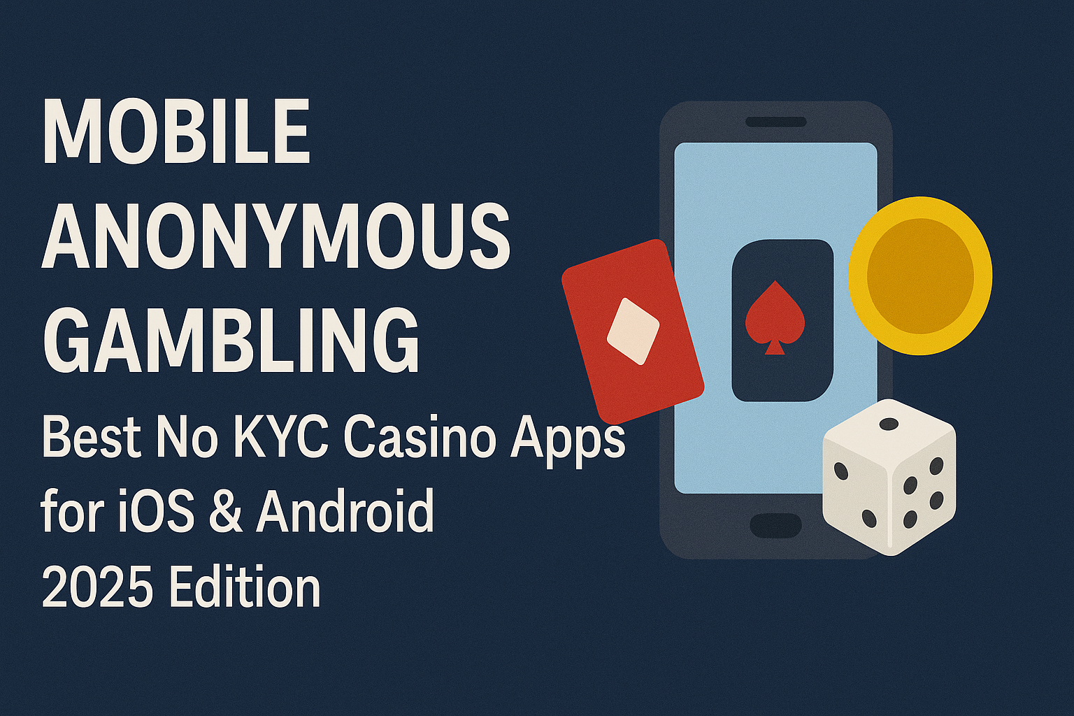 Mobile Anonymous Gambling – Best No KYC Casino Apps for iOS & Android (2025 Edition)